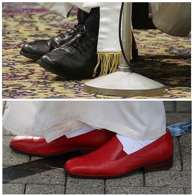 SCARPE DEL PAPA